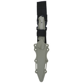 Couteau Airsoft en plastique Tanto - Coyote - Kombat Tactical