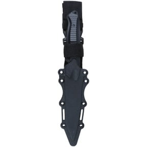 Couteau Airsoft en plastique Tanto - Black - Kombat Tactical