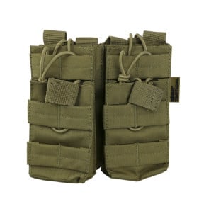Podwójny uchwyt na magazynek Duo - Coyote - Kombat Tactical
