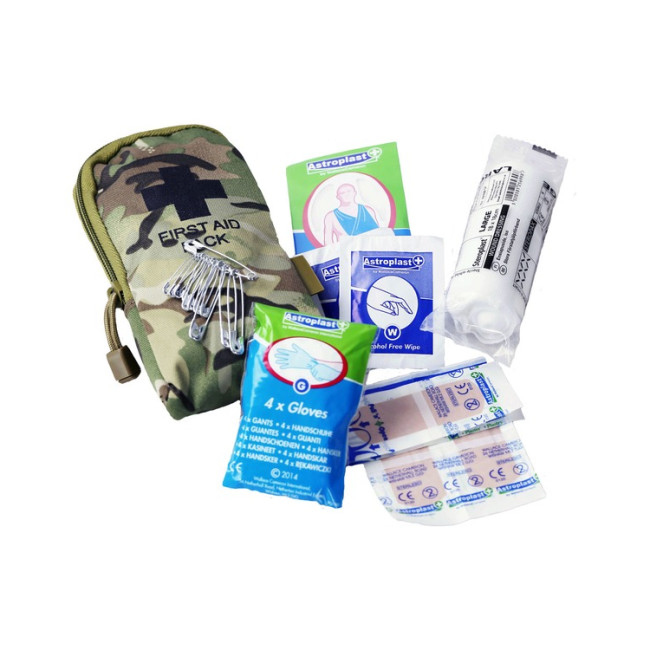 Kit de 1er Secours 20 x 10 x 2.5 - BTP - Kombat Tactical