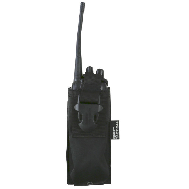 Uchwyt na radio GPS - Czarny - Kombat Tactical