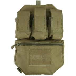 Panneau arrière d'assaut Guardian - Coyote - kombat Tactical