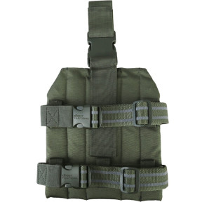 Molle Drop Leg Platform - Olive Green