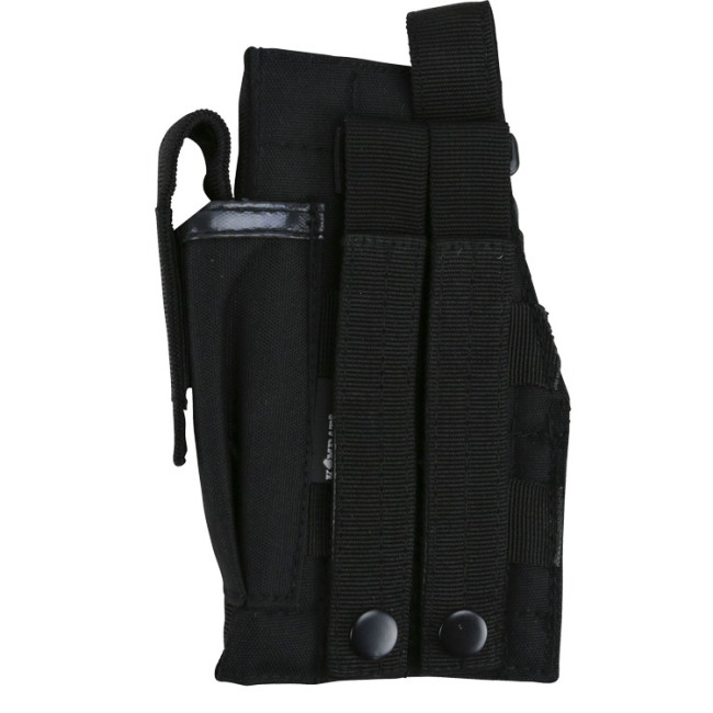 Molle Gun Holster with Mag Pouch - Black
