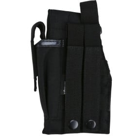 Molle Gun Holster with Mag Pouch - Black