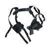 Holster d'épaule - Noir - Kombat Tactical