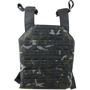 Porte plaque Spartan - BTP Noir - Kombat Tactical 