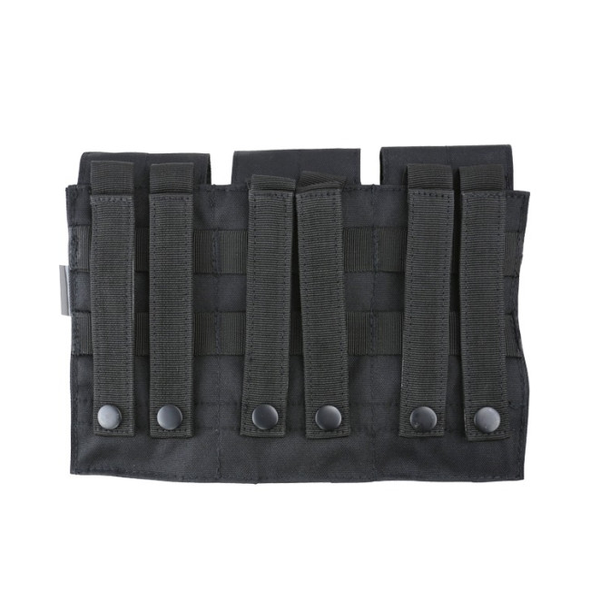 Dreifach-Magazintasche ORIGINAL Style - Schwarz - Kombat Tactical