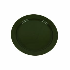 Assiette plate 24 cm en polypropylène Verte - Highlander