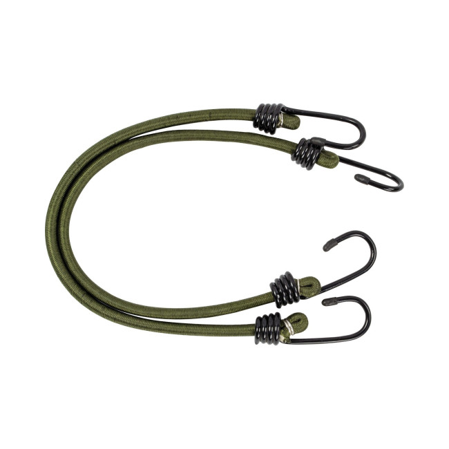 Lot de 2 tendeurs 45 cm Vert Olive - Highlander