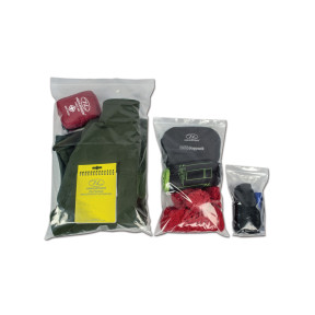 Zestaw 9 wodoodpornych worków z zapięciem na zamek