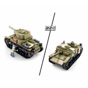 Medium Italian tank 2in1 M38-B0711