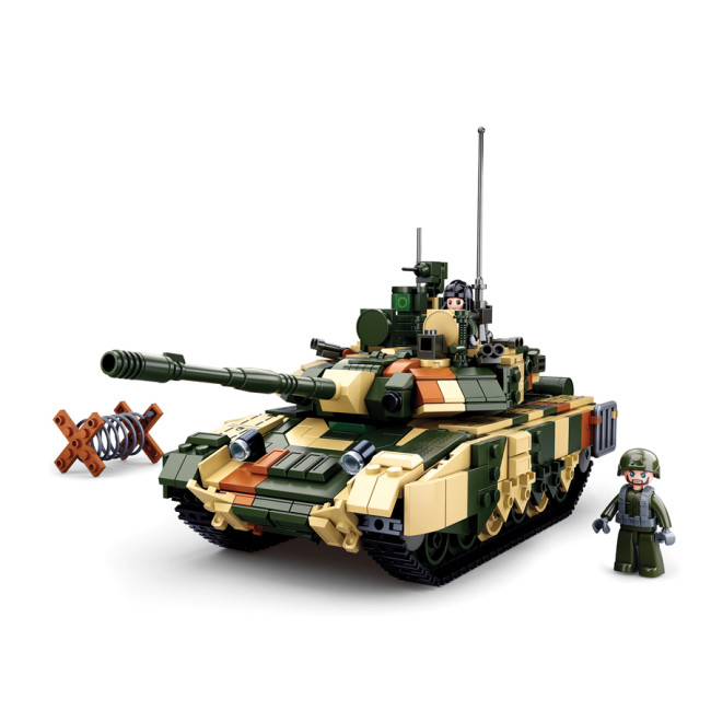 Grand Char de Combat Militaire Tank M38-B0756 - Sluban