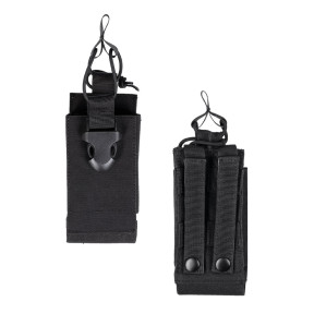 Poche Radio Molle Noire - Miltec