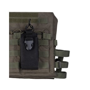 Poche Radio Molle Noire - Miltec