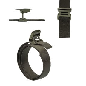 Ceinture élastique Quick Release Vert Armée - Miltec