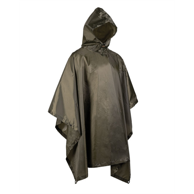 Poncho Ripstop Basic Vert Armée - Miltec