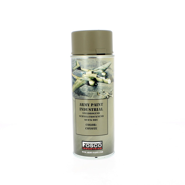 Farba w sprayu wojskowa Coyote 400 ml - Fosco Industries