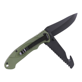 Bushcraft mes groen - Fosco Industries