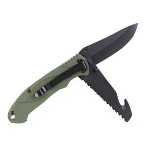 Bushcraft mes groen - Fosco Industries