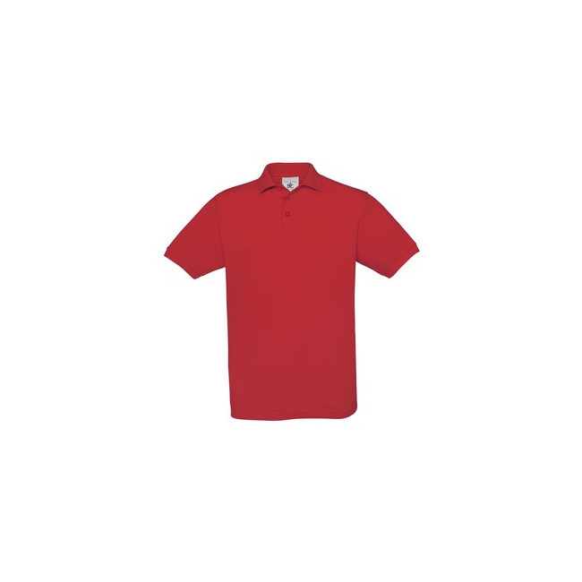 Polo korte mouwen Rood - B&C