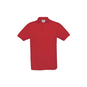 Polo manches courtes Rouge - B&C