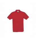 Polo manches courtes Rouge - B&C
