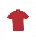 Polo manches courtes Rouge - B&C
