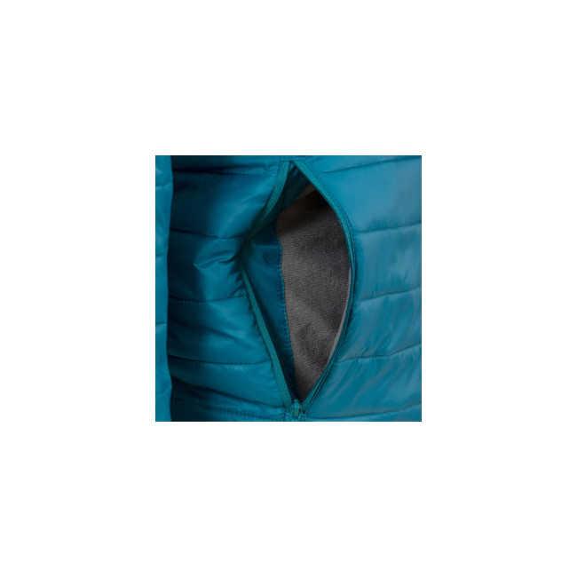 Veste Coll réversible - noir et bleu pétrol  