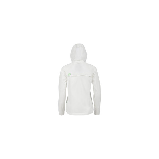 Kurtka Stow & Go Waterproof Damska - Biała/Zielona - Highlander
