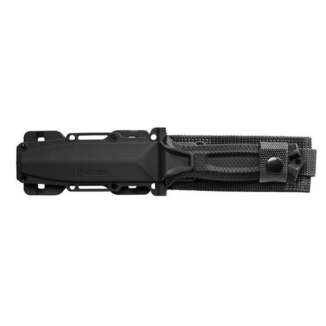 Strongarm mes half-getand - Zwart - Gerber