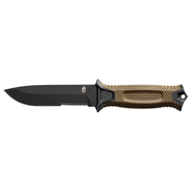 Couteau Strongarm bord mi-dentelé - Coyote - Gerber 