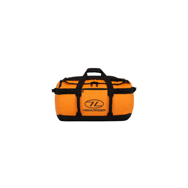 Wodoodporna torba podróżna STORM KITBAG 65L - Pomarańczowa - Highlander