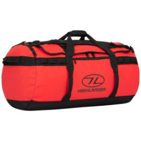Wodoodporna torba podróżna STORM KITBAG 90L - Czerwona - Highlander