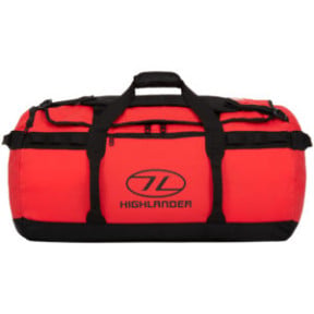 Wasserdichter Reisesack STORM KITBAG 90L - Rot - Highlander