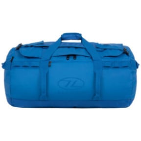 Wodoodporna torba podróżna STORM KITBAG 90L - Niebieska - Highlander