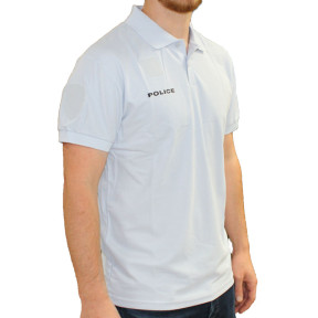 Polo Police Cooldry en maille piquée Gris - Patrol