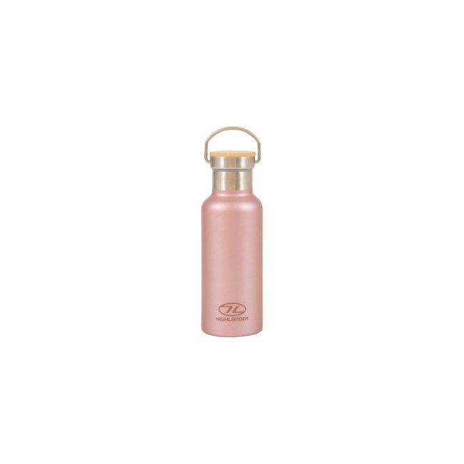 Bouteille isotherme CAMPSIDE 500ml - Rose - Highlander 