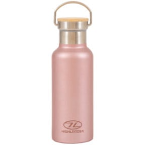 Bouteille isotherme CAMPSIDE 500ml - Rose - Highlander 