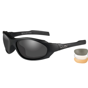 Ballistische beschermingsbril XL-1 Advanced rookglas/kleurloos/oranje - Wiley X