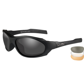 Ballistische beschermingsbril XL-1 Advanced rookglas/kleurloos/oranje - Wiley X
