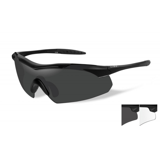 Ballistische beschermingsbril Vapor rookglas/helder - Wiley X