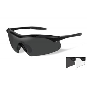 Lunettes de protection balistiques Vapor écrans fumé/incolore - Wiley X