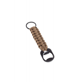 Tan Paracord-Schlüsselanhänger mit Flaschenöffner - A10 Equipment