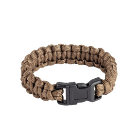 Bracelet de survie paracorde tan - A10 Equipment