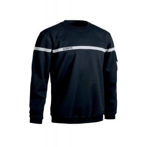 Sweat Sécu-One sûreté bande grise - TOE