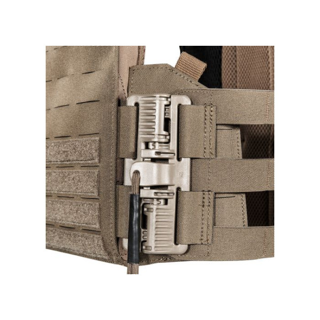 Plaatdrager met snelle ontkoppeling LASERCUT TT plate carrier QR LC - Coyote - Tasmanian Tiger
