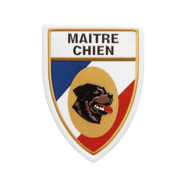ECUSSON PLASTIQUE MAITRE CHIEN ROTT