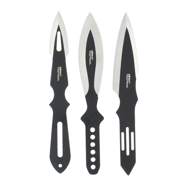 Kit de 3 couteaux de lancer - Kombat Tactical