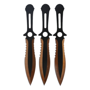 Set van 3 werpmessen - Kombat Tactical